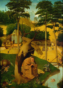 Temptation of St. Anthony, 1490 von Hieronymus Bosch