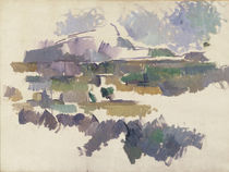 Montagne Sainte-Victoire, 1904-05 von Paul Cezanne