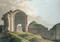 The Ruins of the Palace at Madurai by Thomas & William Daniell