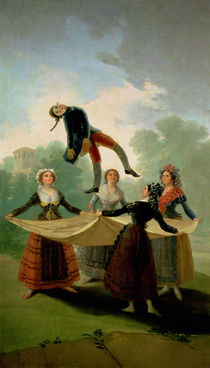 El Pelele 1791-2 by Francisco Jose de Goya y Lucientes