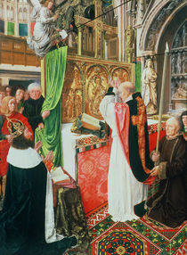 The Mass of St. Giles, c.1500 von Master of St. Giles