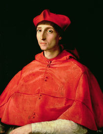 Portrait of a Cardinal by Raphael
