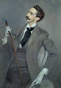 Count Robert de Montesquiou 1897 by Giovanni Boldini