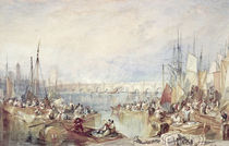 The Port of London von Joseph Mallord William Turner