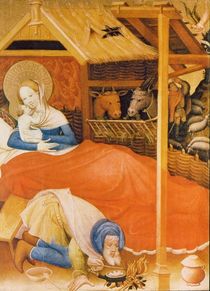 The Birth of Christ, 1404 by Conrad von Soest