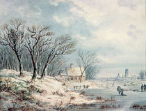 Landscape: Winter von J.J. Verreyt