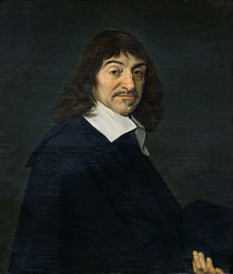 Portrait of Rene Descartes c.1649 von Frans Hals