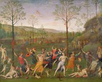 The Battle of Love and Chastity von Pietro Perugino