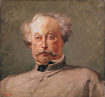 Portrait of Alexandre Dumas fils von Georges Clairin