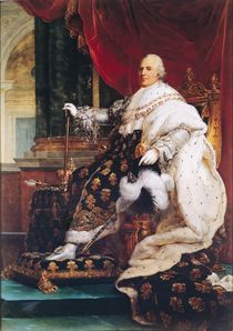 Louis XVIII by Francois Pascal Simon, Baron Gerard