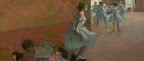 Dancers Ascending a Staircase von Edgar Degas