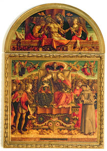Coronation of the Virgin by Carlo Crivelli