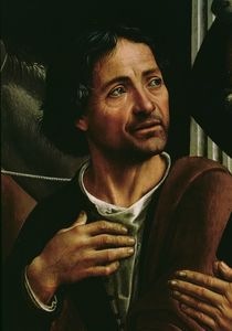 Self portrait by Domenico Ghirlandaio
