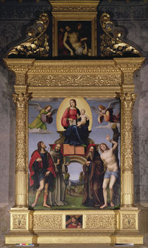Madonna and Saints, altarpiece von Il Francia