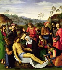The Lamentation of Christ, 1495 by Pietro Perugino
