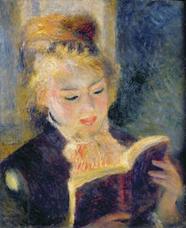 Girl Reading, 1874 von Pierre-Auguste Renoir