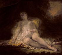 Sleeping Bacchante von Jean-Honore Fragonard