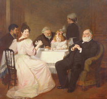 Family Reunion at the Home of Madame Adolphe Brisson by Marcel Andre Baschet