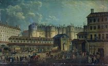 Demolition of the Bastille in 1789 by Pierre Antoine Demachy
