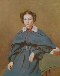 Portrait of Madame Baudot, the Artist's Niece, 1837 von Jean Baptiste Camille Corot