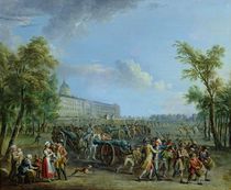 The Pillage of the Invalides by Jean-Baptiste Lallemand