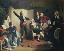 Rouget de Lisle singing the Marseillaise at the home of Dietrich by Isidore Pils