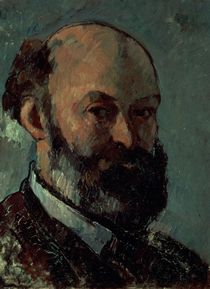 Self portrait by Paul Cezanne