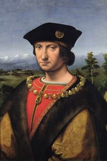 Portrait of Charles d'Amboise Marshal of France by Antonio da Solario