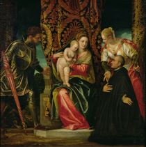 Virgin and Child between St. Justine and St. George by Veronese