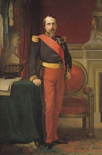 Portrait of Napoleon III 1862 by Hippolyte Flandrin