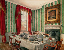 Our Dining Room at York, 1838 von Mary Ellen Best