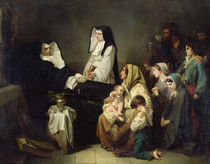 Death of a Sister of Charity von Isidore Pils