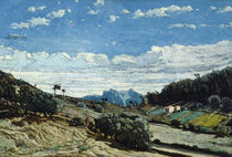Landscape in Provence, 1860 von Paul Camille Guigou