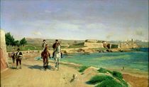 Antibes, the Horse Ride, 1868 von Jean-Louis Ernest Meissonier