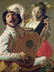 The Duet, 1628 by Hendrick Ter Brugghen