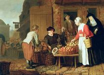 The Fruit Seller by Jan Victors
