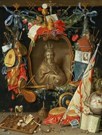 Ecclesia Surrounded by Symbols of Vanity by Jan van, the Elder Kessel