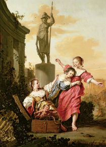 The Three Daughters of Cecrops discovering Erichthonius by Salomon de Bray