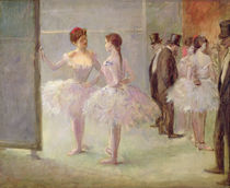 Dancers in the Wings at the Opera by Jean Louis Forain