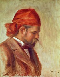 Portrait of Ambroise Vollard by Pierre-Auguste Renoir