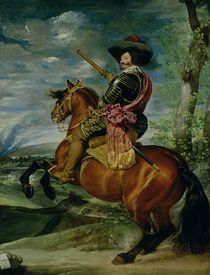 Equestrian Portrait of Don Gaspar de Guzman Count-Duke of Olivares von Diego Rodriguez de Silva y Velazquez