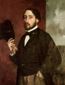 Self portrait, c.1862 by Edgar Degas