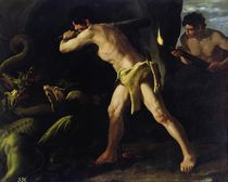 Hercules Fighting with the Lernaean Hydra von Francisco de Zurbaran