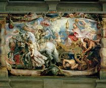 The Triumph of the Church over Fury von Peter Paul Rubens