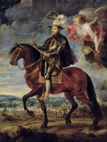 Philip II Crowned by Victory by Peter Paul Rubens