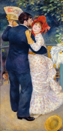 A Dance in the Country, 1883 by Pierre-Auguste Renoir