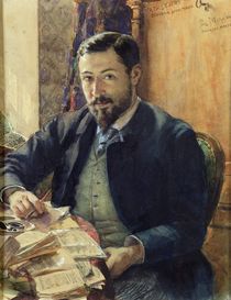 Portrait of Thomas Lemas von Paul Merwart