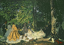 Le Dejeuner sur l'Herbe, 1865-1866 by Claude Monet