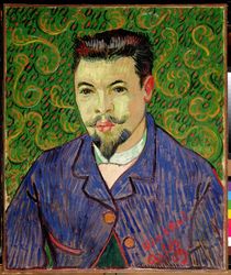 Portrait of Dr. Felix Rey, 1889 by Vincent Van Gogh