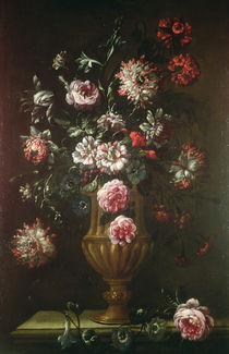 Still Life of Flowers in an Urn by Gaetano Cusati